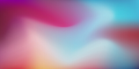 Modern Colorful Wavy Fluid Gradient Backdrop for Digital Design