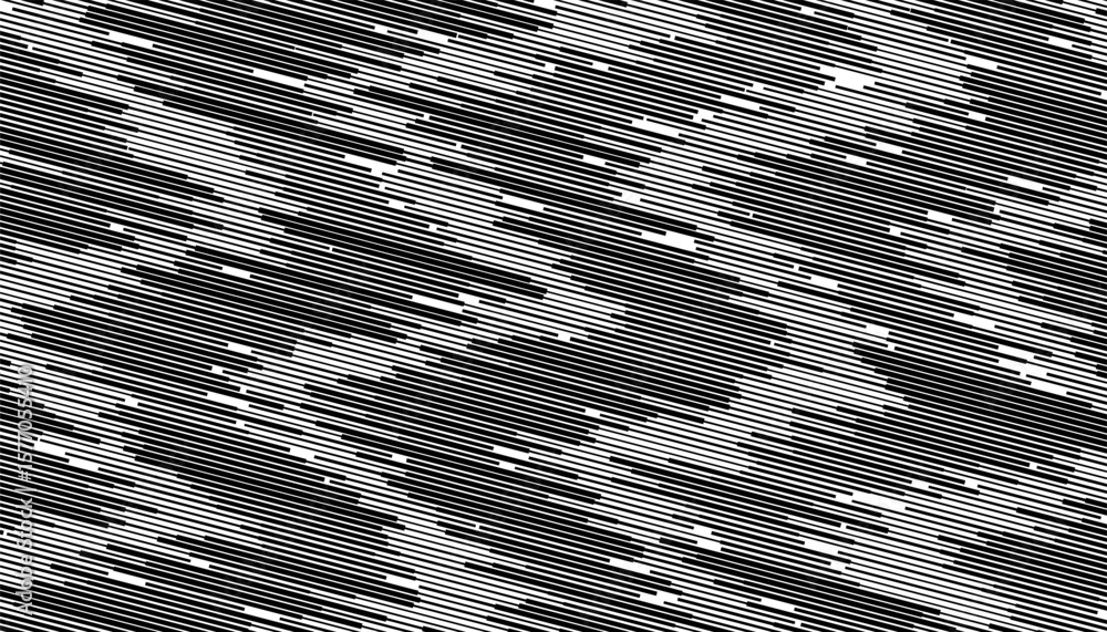 Poster black and white abstract and grunge pattern with sharp arrows shape for sporty background and jersey