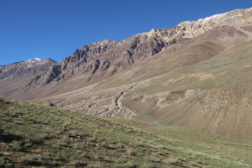 mountain road in the dolomites