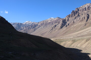 mountain landscape in the himalayas