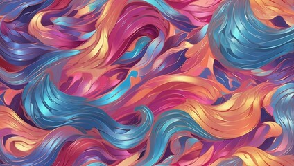 Abstract Holographic Pattern Glows with Energy