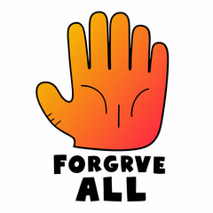 Obraz premium vector illustration of a hand