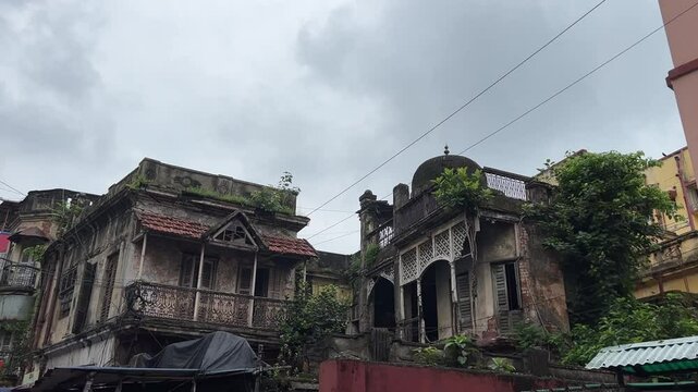 Ruin of Heritage building in Kolkata, India