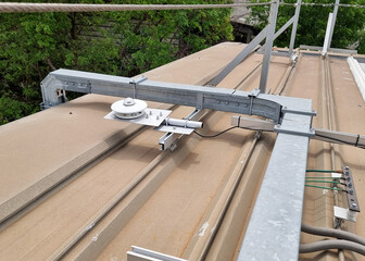 Pyranometer installation for Solar Rooftop system, A pyranometer is used for measuring solar...