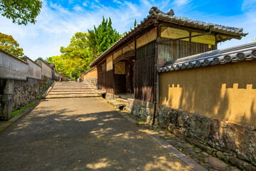 大分県　杵築の町並み