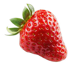 Close-up of a single, vibrant red strawberry (28)