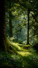 Ethereal Tales of the Whispering Forest: A Serene Journey into Nature's Embrace