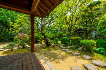 大分県　杵築の町並み　磯矢邸