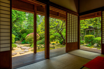 大分県　杵築の町並み　磯矢邸