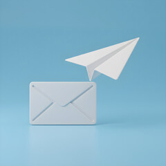 Email Communication Concept
