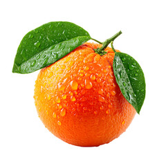 Vibrant orange with water droplets, showcasing freshness and natural beauty against black