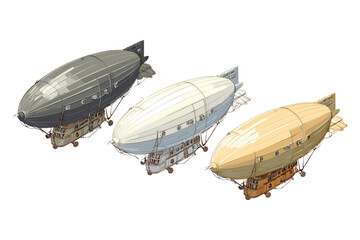 set of isometric urban trains for city transportation design, featuring modern electric train cars in flat 3D style