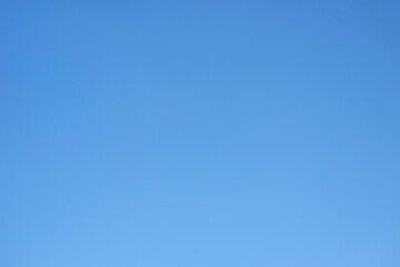 Beautiful clear blue sky background