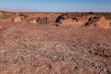Chinle Formation, Shinarump Member. The Shinarump Conglomerate (coarse-grained sandstone and pebble...