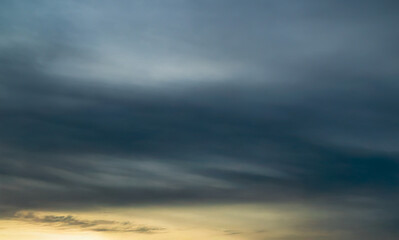 Cloud storm sky dark rain lightning thunder stormy typhoon nature light scene rainy atmosphere...