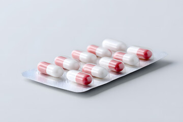 Blister pack of soap bars in transparent tray, isolated on white. Clean and minimalist packaging for skincare, hotel amenities, or hygiene visuals.