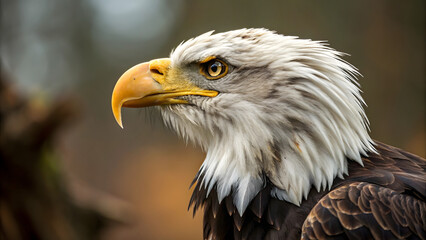Obraz premium american bald eagle