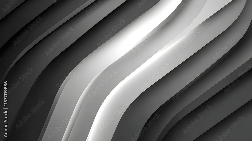Poster grey white abstract stripe background geometry shine and layer element for presentation design. suit