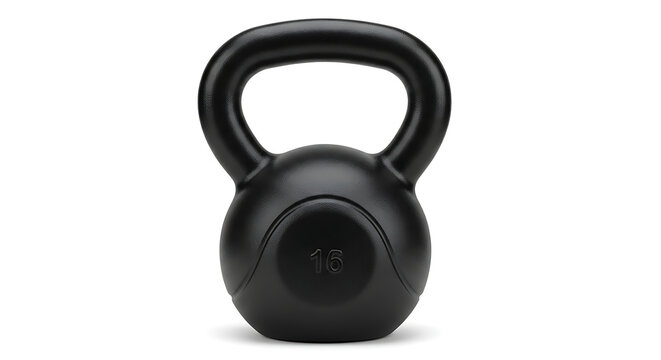 Sure, here is your sentence:

Black metal gym headphones isolated on white background with heavy iron weightlifting equipment