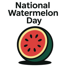 watermelon vector illustration day