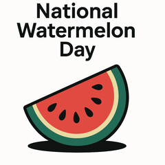 slice of water melon day