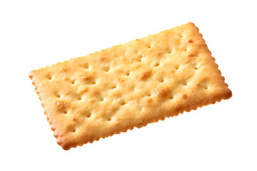 a cracker is shown on a white surface