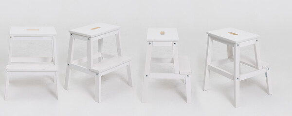 Introducing a versatile folding step stool designed for spacesaving solutions in your home