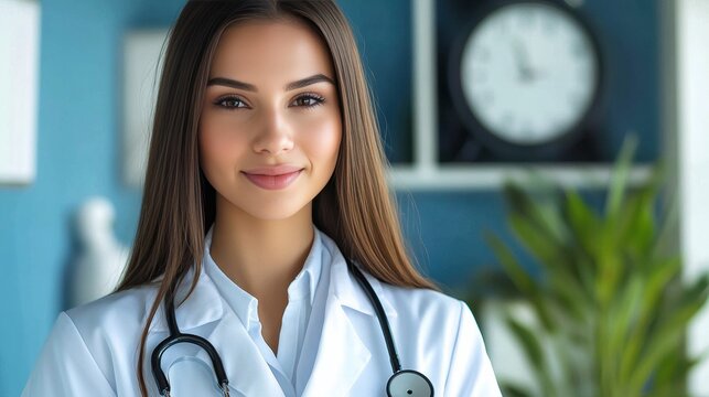 Cheerful young certified nursing assistant committed to delivering outstanding care in a Joyful CNA Devoted Providing Exceptional