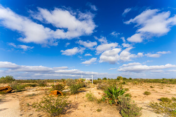 Scenic View at Big Bend Nationalpark, Texas, USA