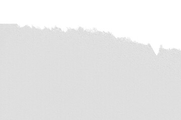 A grayscale abstract image depicting a textured, irregular, torn edge at the top, transitioning to...