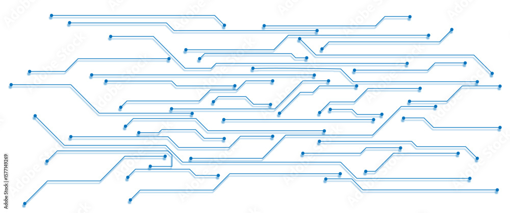 Poster vector high-tech technology background. circuit board, abstract modern digital science technology fu