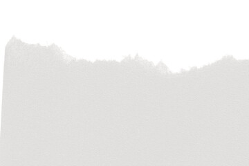 Abstract grayscale landscape with a jagged, irregular horizon line punctuated by sparse, tiny...