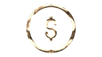 animation money gold icon