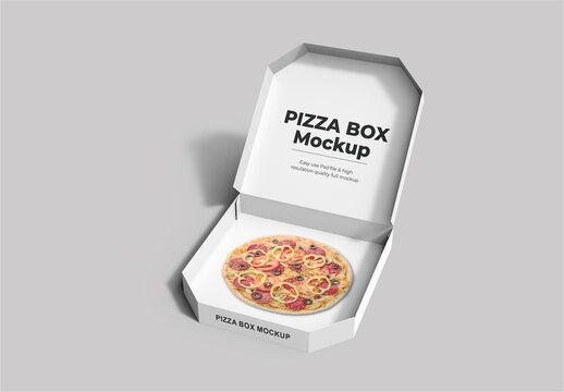 Pizza Box Mockup