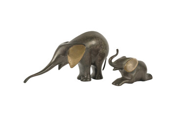 black and white elephant  Loet Vanderveen elephant