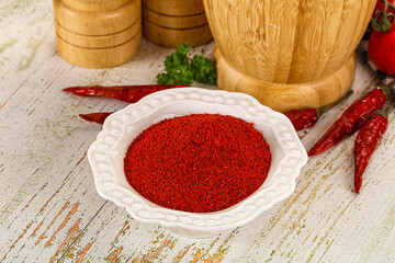 Spicy dry hot Chili powder