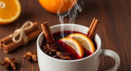 Warm Mulled Wine: Aromatic Winter Drink Recipe