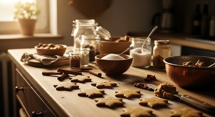 Baking Gingerbread: Aromatic Spices & Homemade Holiday Treats