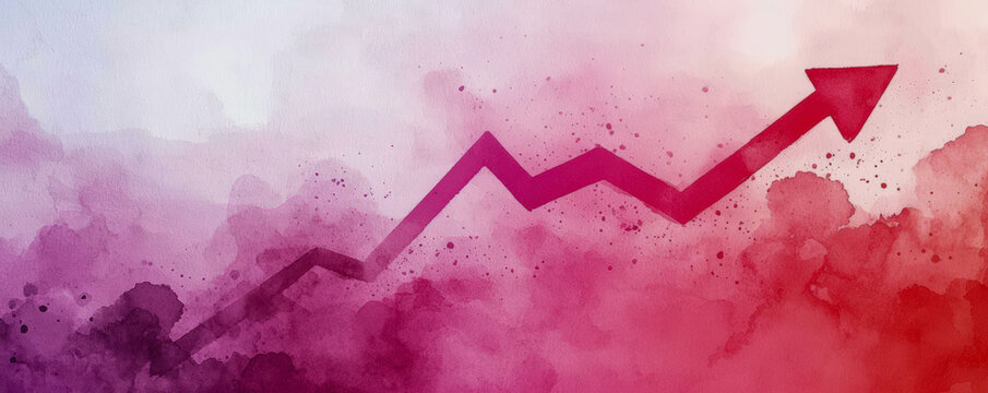 Financial Regulation with Complacency. AI-powered interest rate manipulation detection, preventing market abuse, futuristic financial integrity, Watercolor style