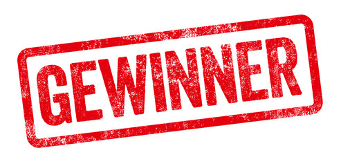 Roter Stempel - Gewinner