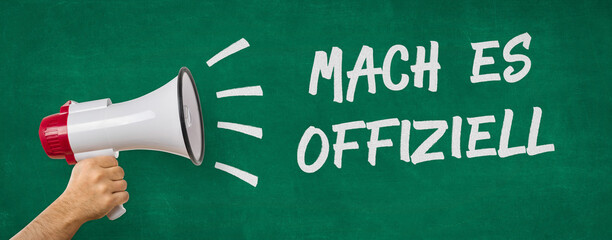Megafon - Mach es offiziell