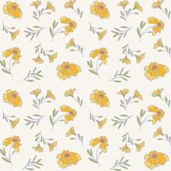 Floral pattern design 17