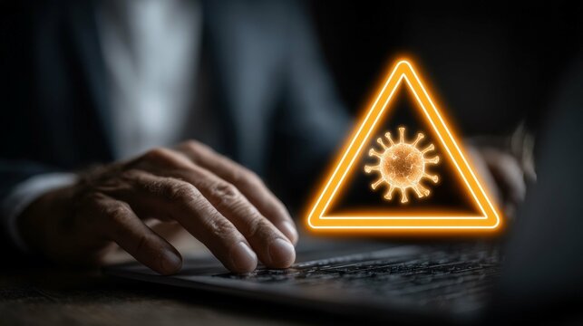 Cybersecurity Alert Virus Warning and Prevention Tips