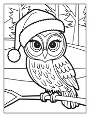 Merry Christmas Coloring Pages, Christmas Elements, Coloring Book, Coloring Pages, Black & White Line Art, Vectors Illustration, Holly Day, Best Coloring Pages For Kids, Printable Merry Christmas