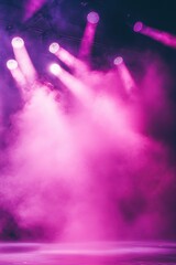 Stage Lights and Smoke