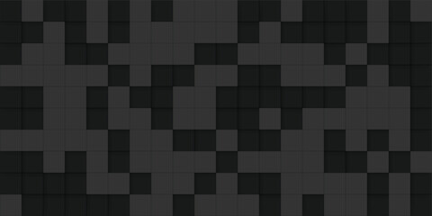 A sophisticated, geometric background featuring a repeating pattern of dark gray squares.