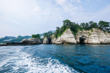 日本静岡県西伊豆の堂ヶ島