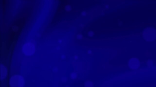 Deep blue animated background with subtle light spots. Ideal for tech, corporate, or futuristic projects requiring a sleek, calming digital ambiance