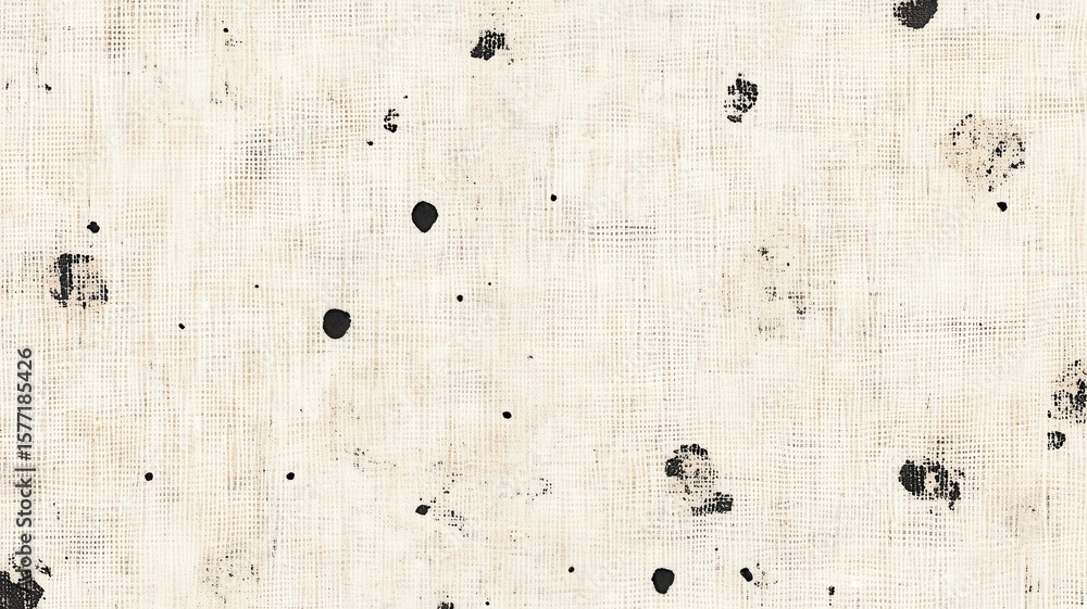 Poster close up view of a textured surface featuring embedded plant fibers, creating a unique and natural a