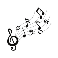 music notes